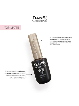 Top coat Matte Dans