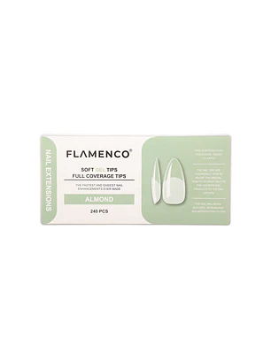 Tips de soft gel 240 unidades Flamenco 