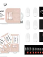 Tips de soft gel 240 unidades Flamenco  - Miniatura 4