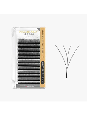 Pestañas Nagaraku Fibra tecnologica 