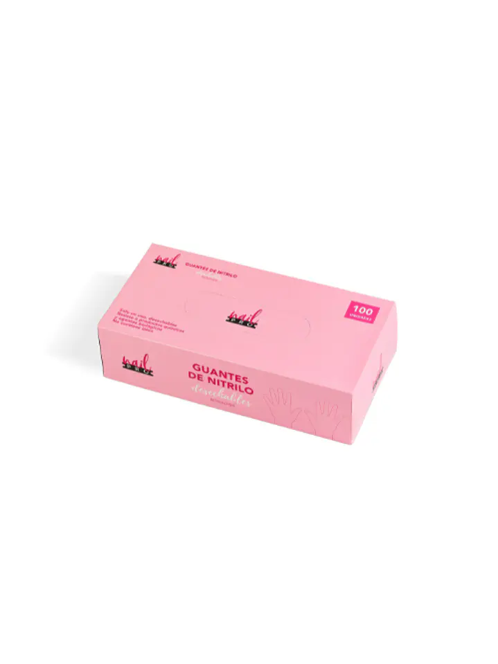 Guante de nitrilo Nail pro  1