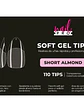 Tips de soft gel Nail pro 110uni - Miniatura 1