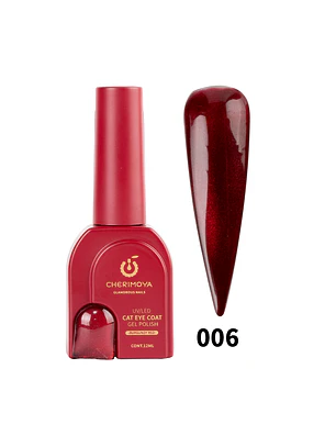 Ojo de gato BURGUNDY RED