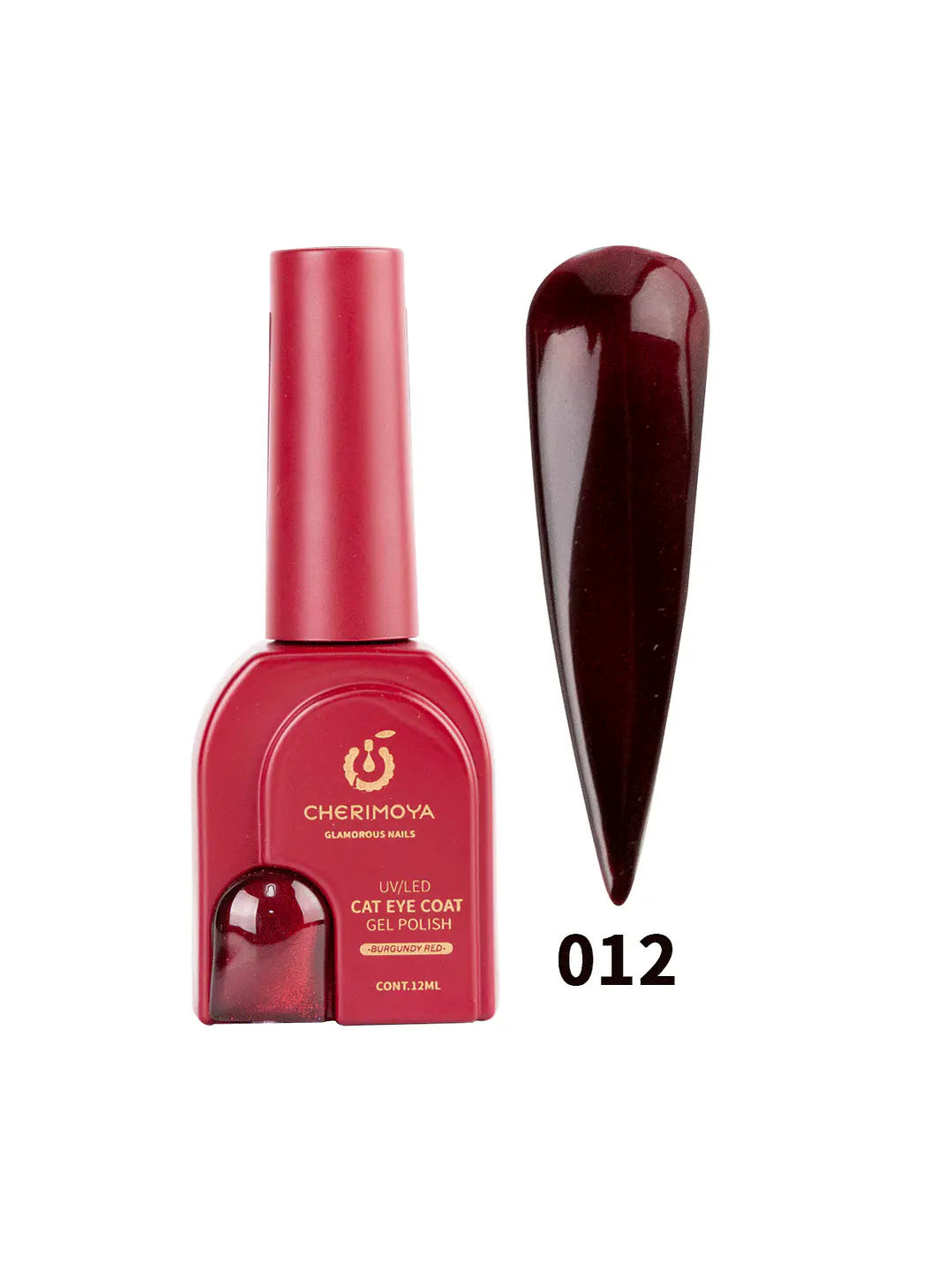 Ojo de gato BURGUNDY RED 2