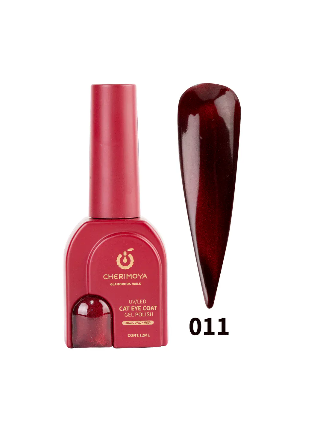Ojo de gato BURGUNDY RED 3