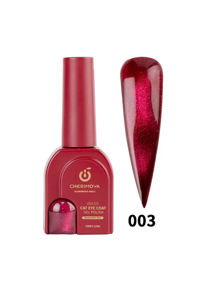 Ojo de gato BURGUNDY RED 4