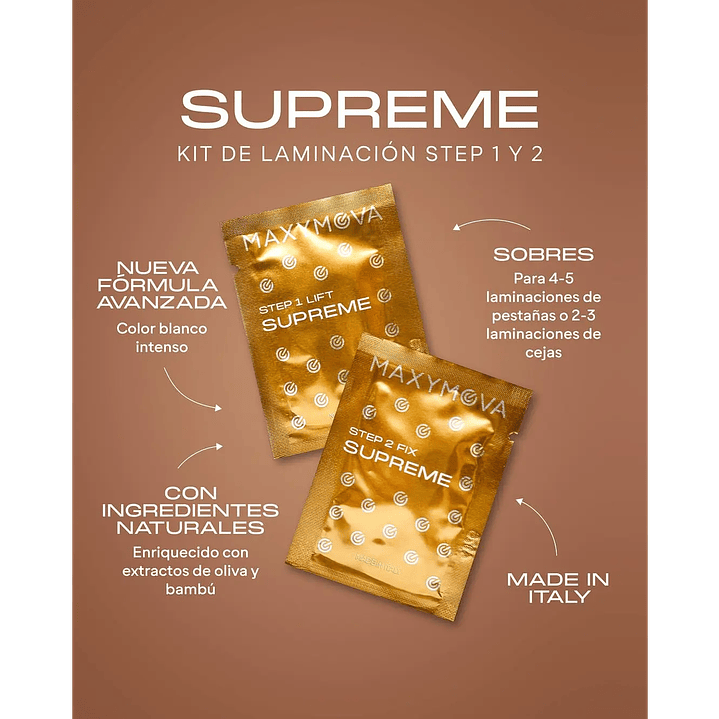 Paso 1 y 2 Maxy Mova Supreme 1