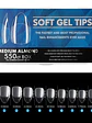 Tips De Soft Gel 550 pcs  - Miniatura 1