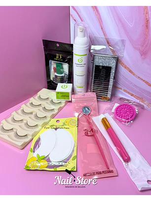 Kit extensiones de pestañas 