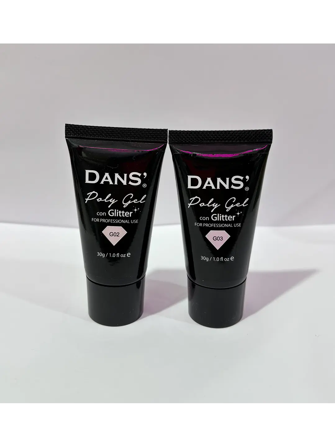 Poly gel Glitter Dans  1