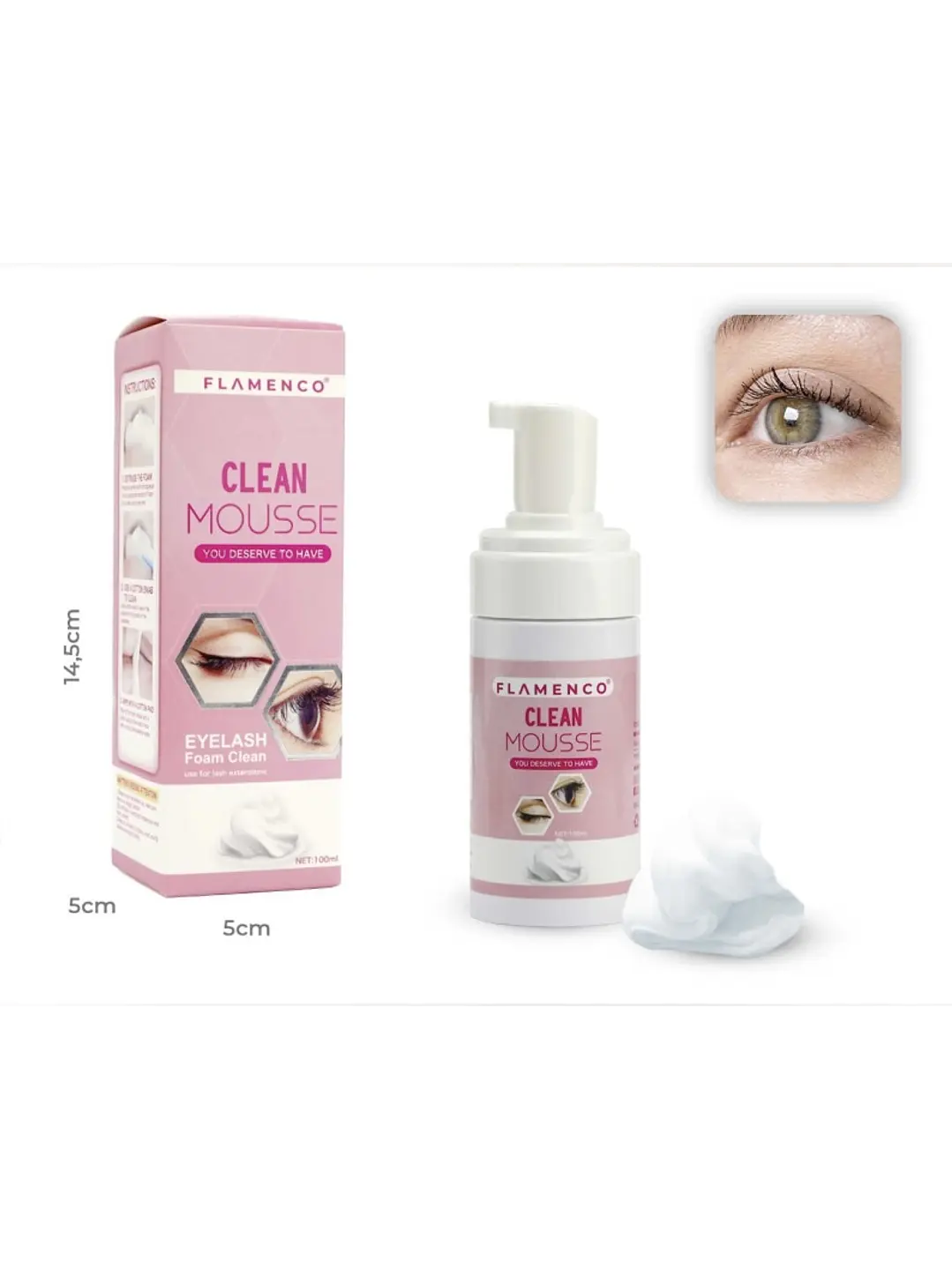 Shampoo de pestañas Flamenco  1