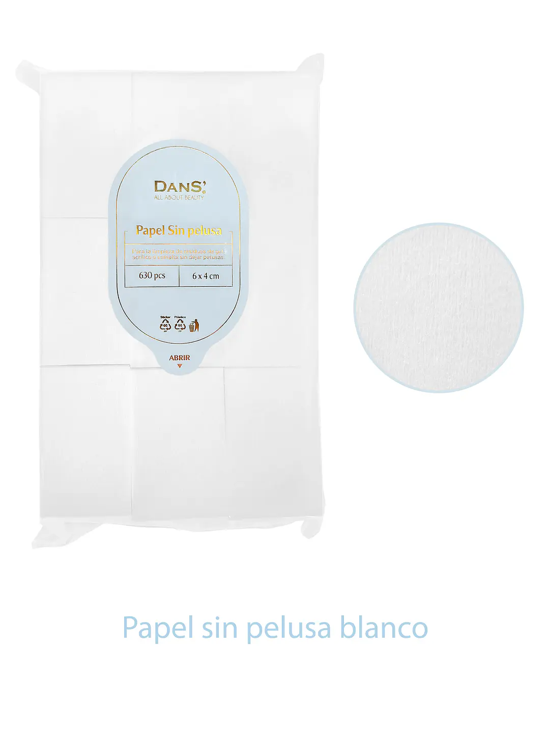 Wipes sin pelusa Dans  1