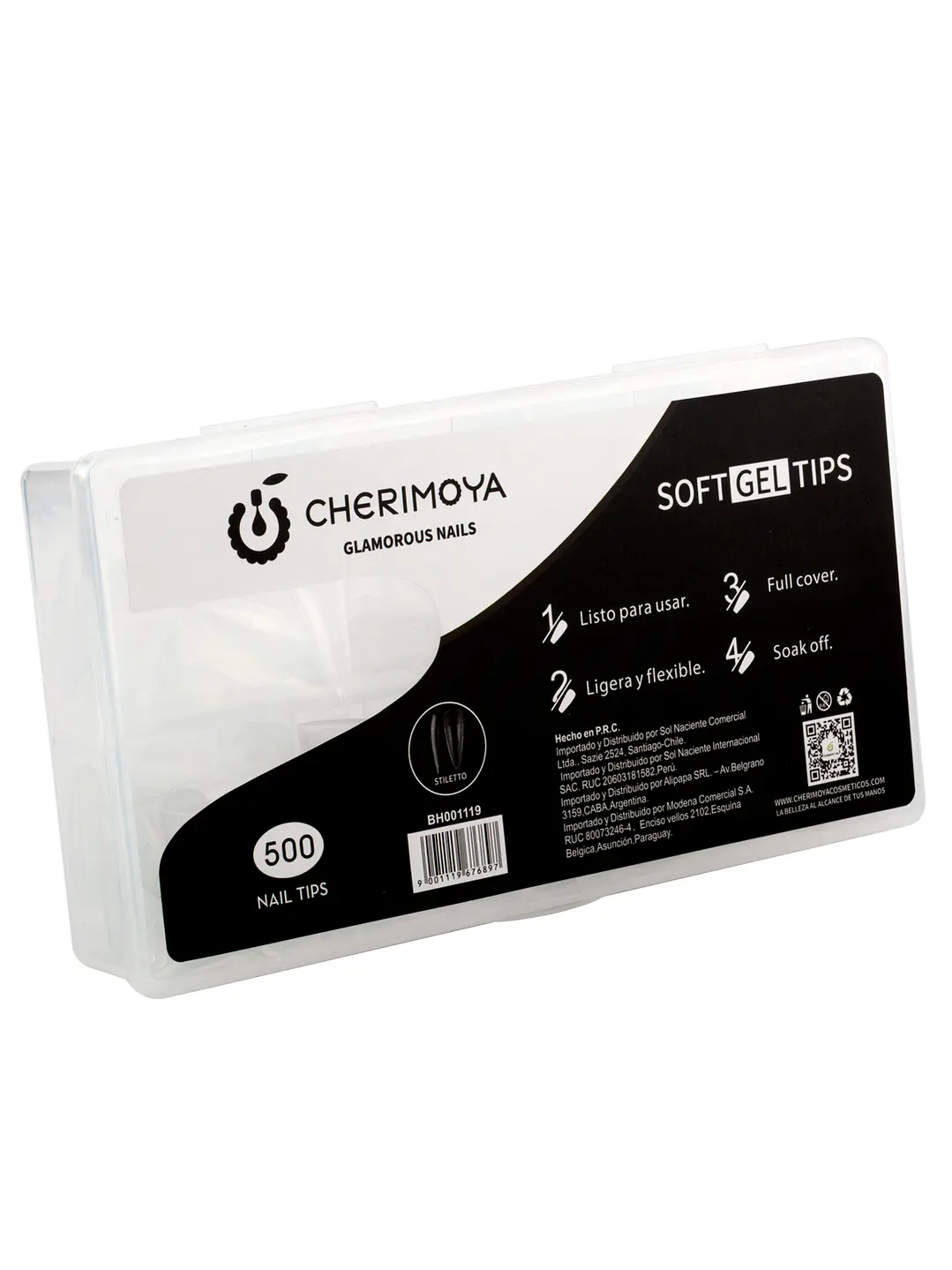 Tips de soft gel 500 uni Cherimoya 3