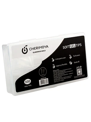Tips de soft gel 500 uni Cherimoya