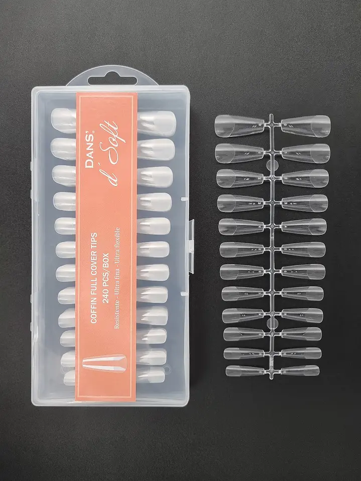 Tips de soft gel Dans 240 uni 3