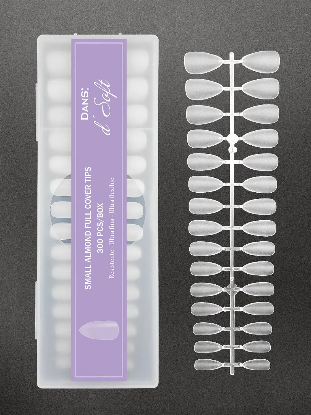 Tips de soft gel talla S Dans 1