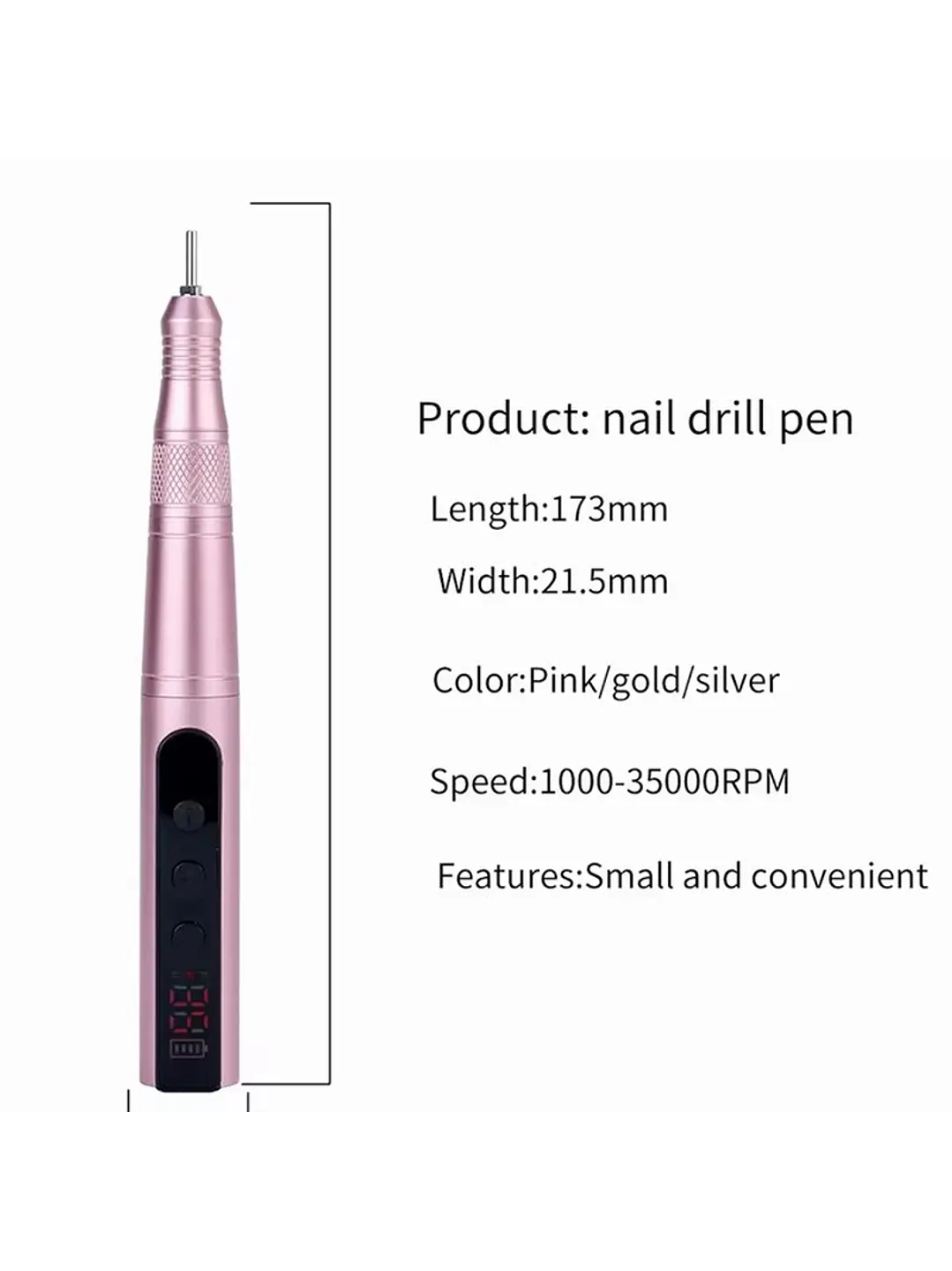 Torno Nailstar portable 35.000RPM 3