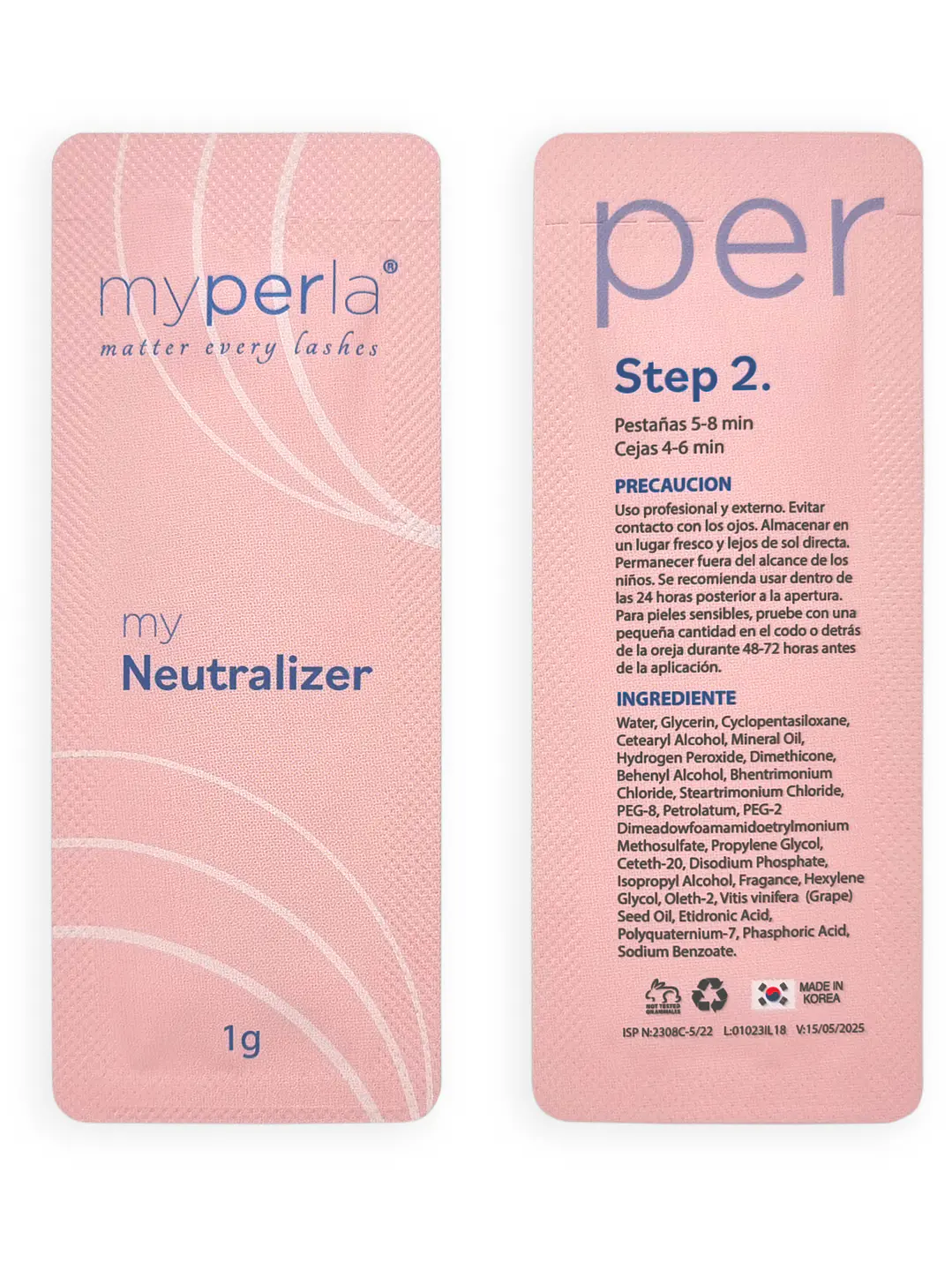 Paso 1 y 2 My Perla 2