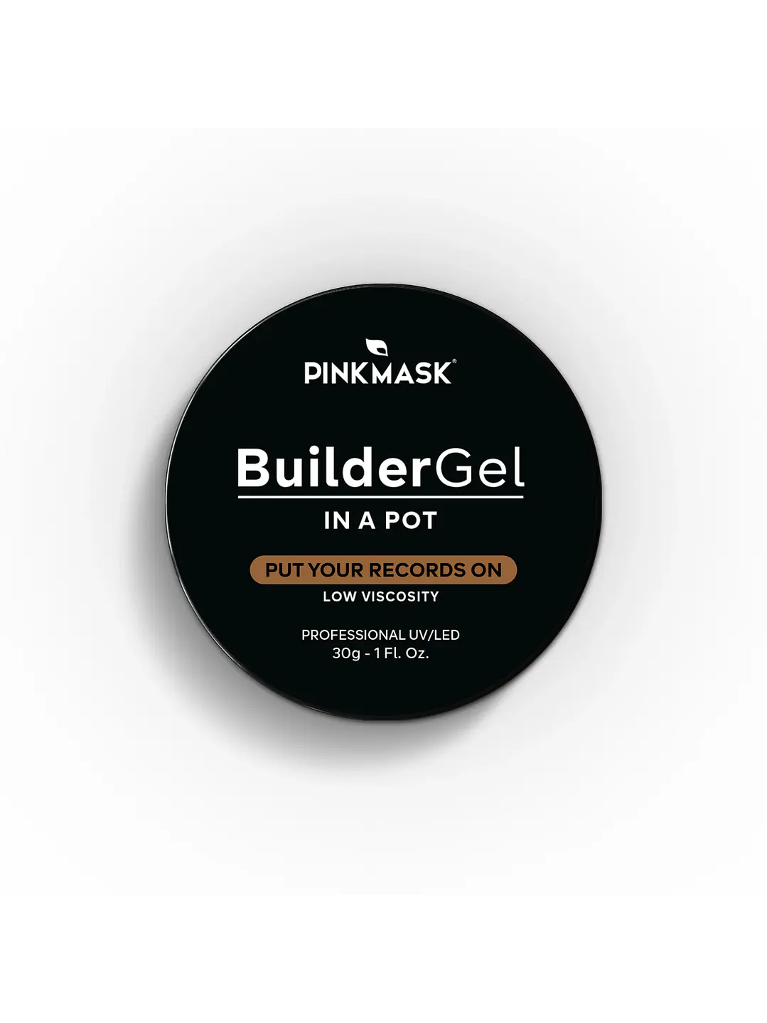 Builder Gel in a pot PINK MASK 1
