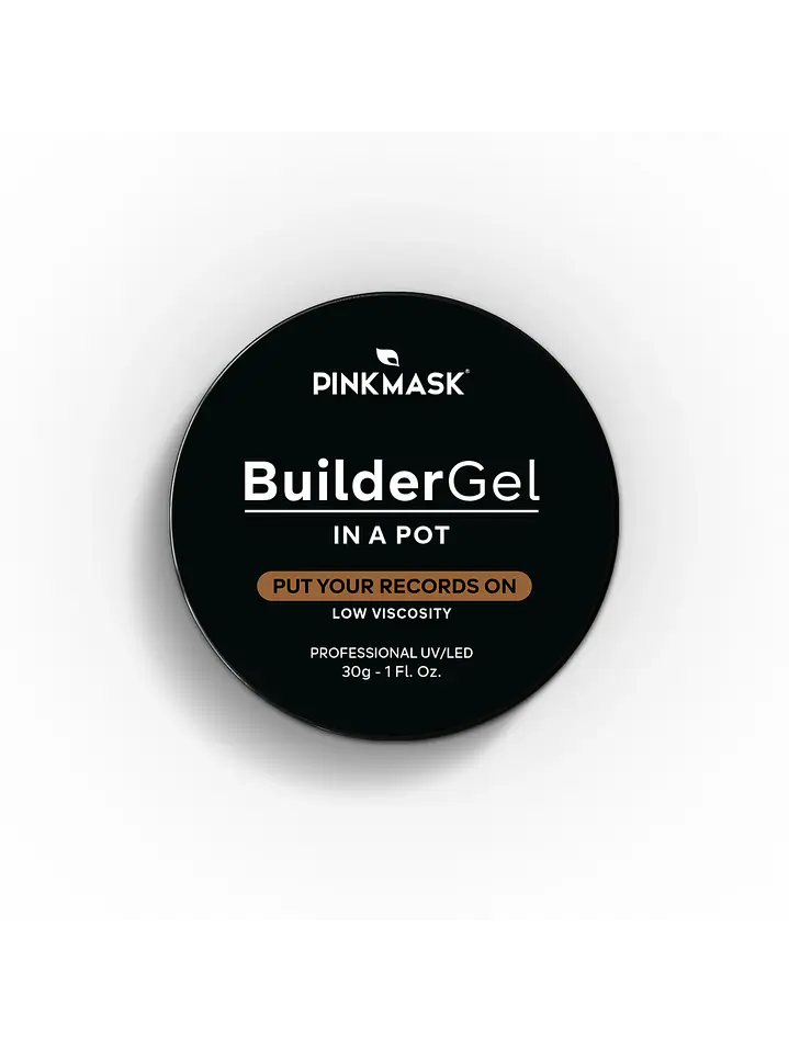 Builder Gel in a pot PINK MASK 1