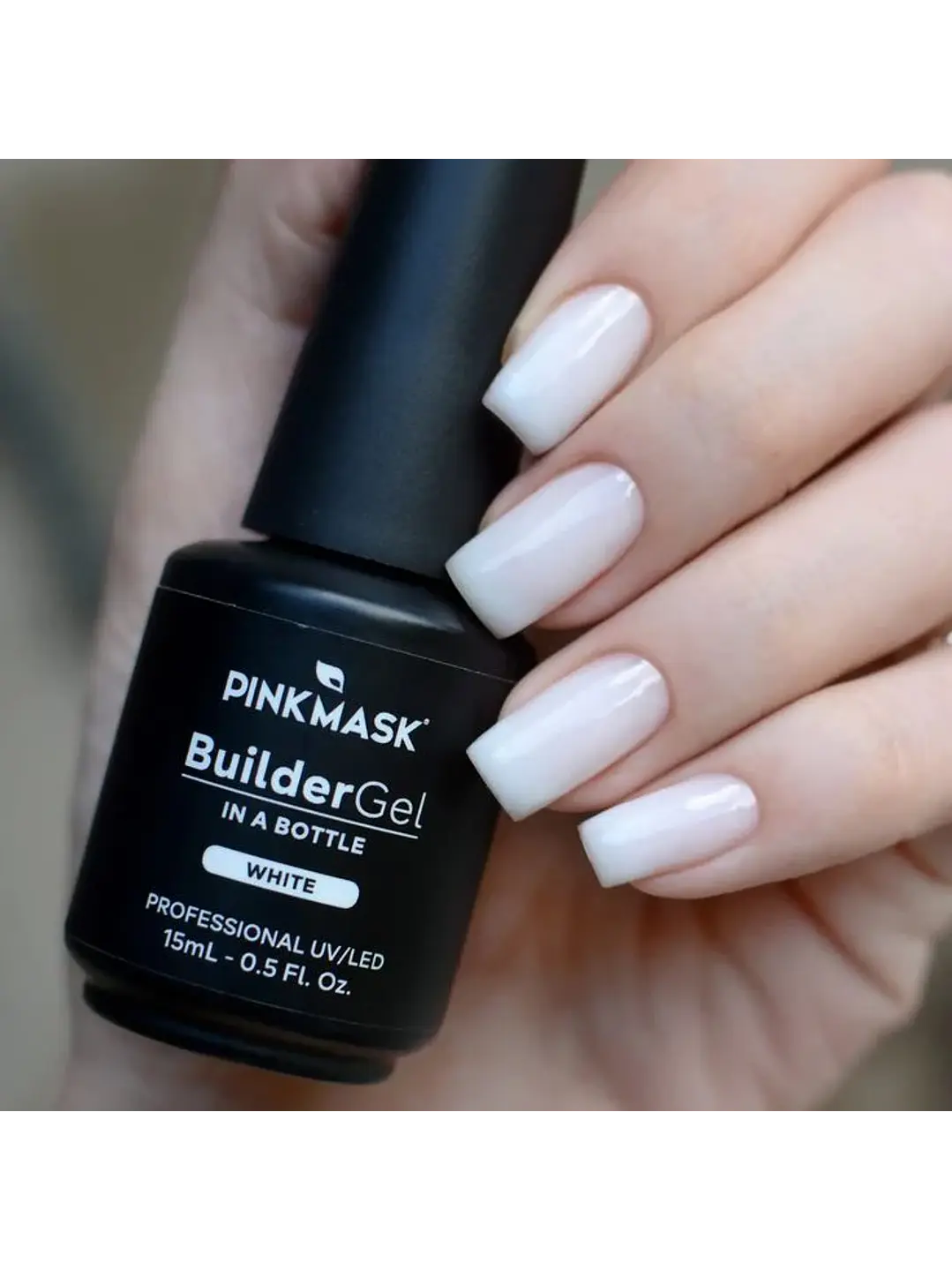 Builder Gel in a bottle PINK MASK  1