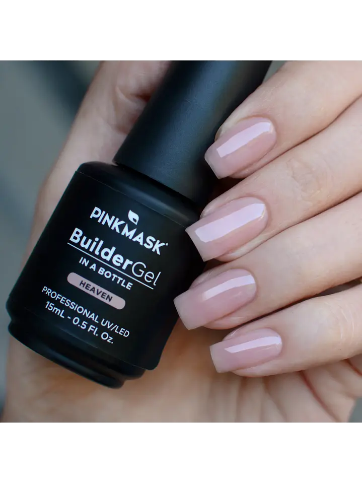 Builder Gel in a bottle PINK MASK  2
