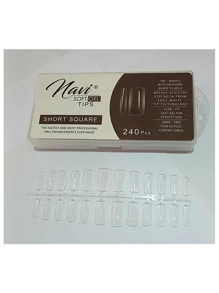 Soft Gel Short Almond 240pcs 2