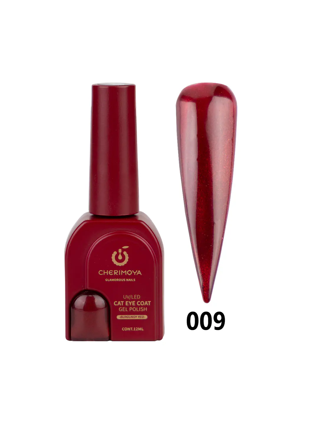 Ojo de gato BURGUNDY RED 5