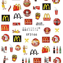 Sticker autoadhesivo McDonald