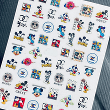 Sticker autoadhesivo disney logos 