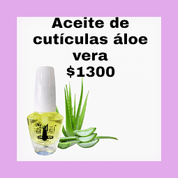 Aceite de cutículas áloe vera 