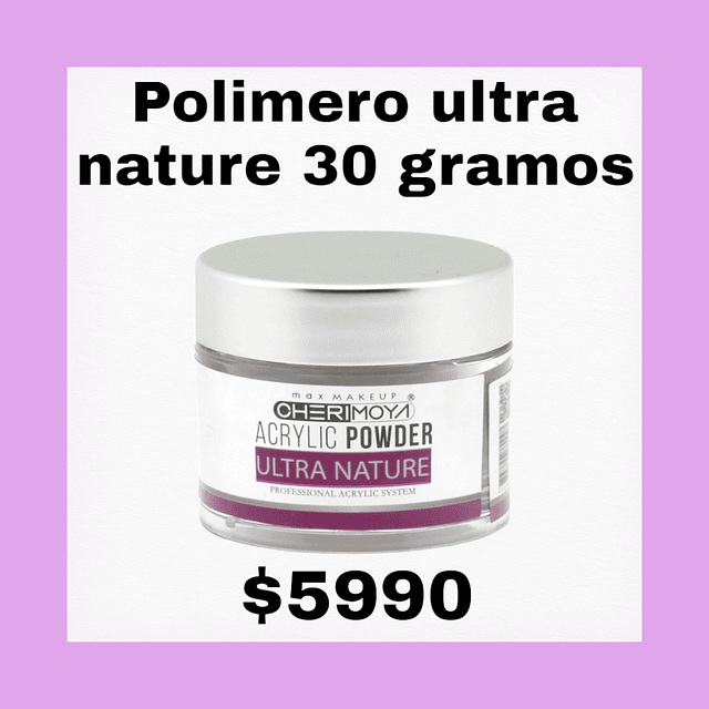 Polimero ultra nature 30 gramos 