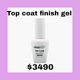 Top coat finish gel