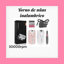 Torno inalambrico 30000rpm+fresa