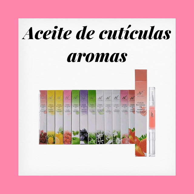 Aceite de cuticulas lápiz 