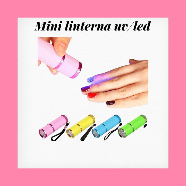 Lámpara Linterna uv/led