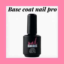 Base coat nail pro sin tpo