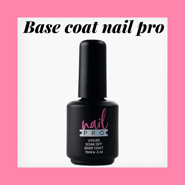 Base coat nail pro sin tpo