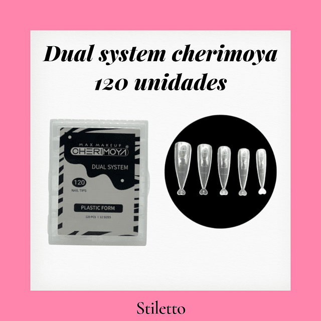Dual system 120 unidades stiletto 