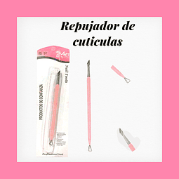 Repujador rosado con punta para retiro 