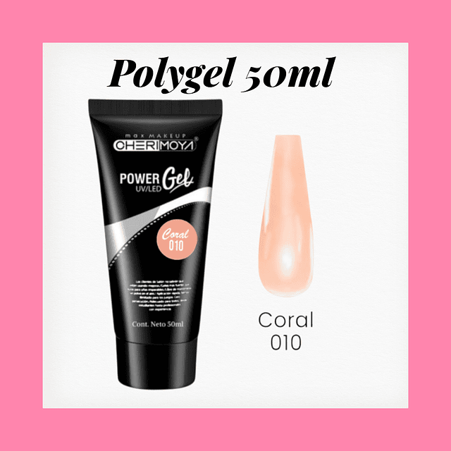 Polygel 50ml 010 Coral