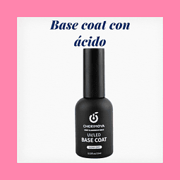 Base coat con ácido 