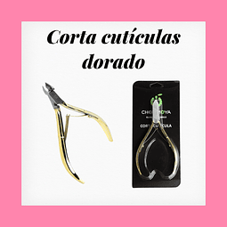 Corta cutículas dorado cherimoya 