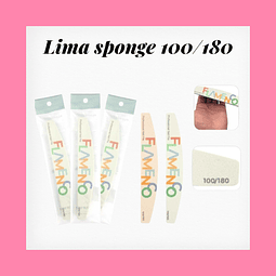 Lima 100/180 Sponge Flamenco 