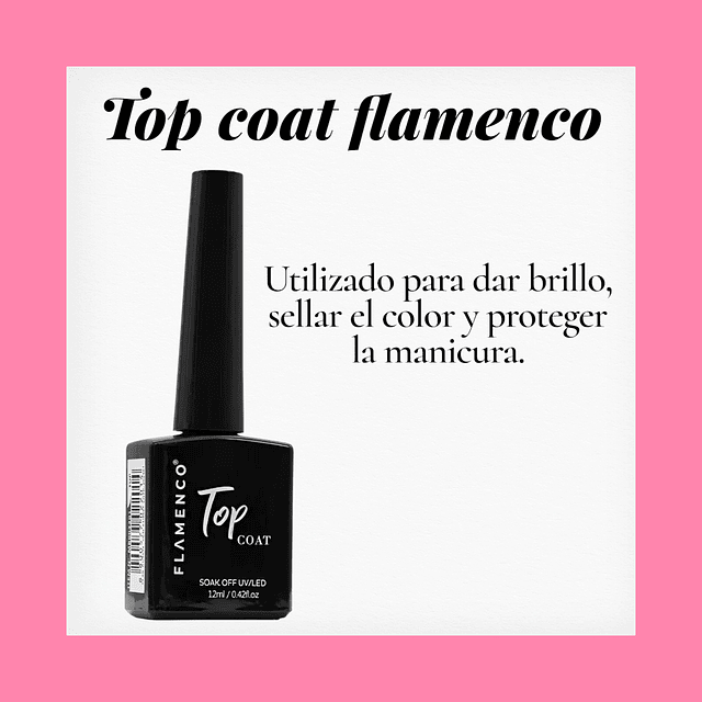 Top coat flamenco 12ml