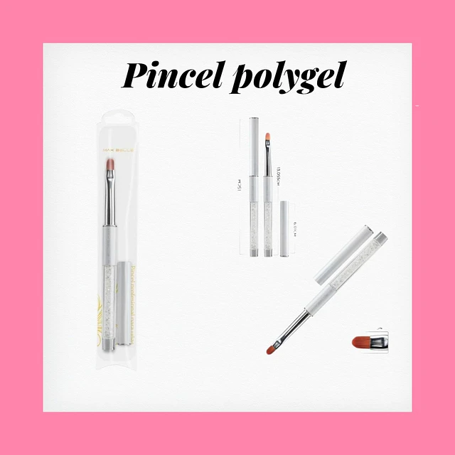 Pincel polygel flamenco 