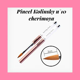 Pincel kolinsky n°10 Cherimoya 