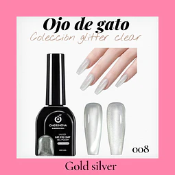 Colección glitter-clear  Gold-silver 