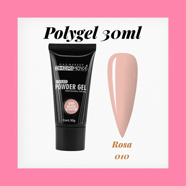 Polygel Rosa 30ml 010