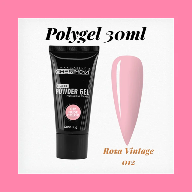 Polygel Rosa vintage 30ml 012